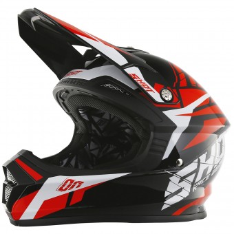 Casque Motocross SHOT Furious Squad Red Casque Motocross SHOT Furious Squad Red