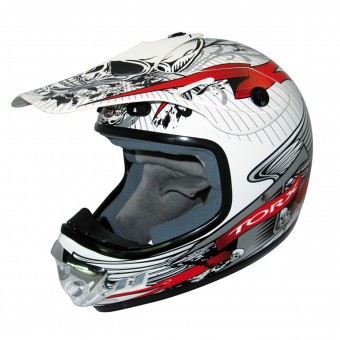 Casque Kids Torx Peter Gang White Red Kids Casque Kids Torx Peter Gang White Red Kids