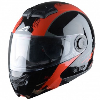 Casque Flip Up Astone RT 800 Venom Black Red Casque Flip Up Astone RT 800 Venom Black Red