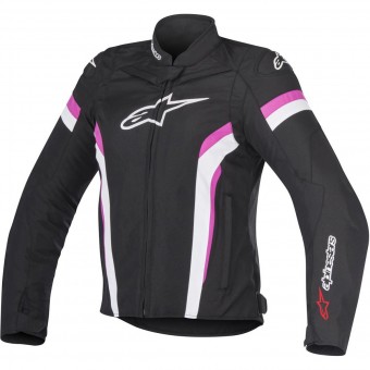 Motorcycle Jackets Alpinestars Stella T-GP Plus R V2 Air Black White Fuchsia Motorcycle Jackets Alpinestars Stella T-GP Plus R V2 Air Black White Fuchsia