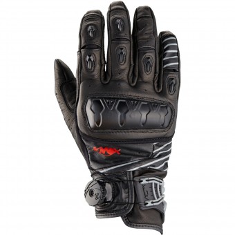 Motorcycle Gloves Knox Orsa Leather Black Motorcycle Gloves Knox Orsa Leather Black