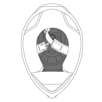 Helmet Padding AGV K1 Liner Helmet Padding AGV K1 Liner