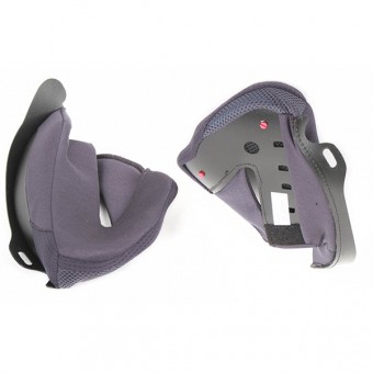 Helmet Padding HJC Pair of SY-Max III Cheekpads Red Pressures