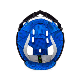 Helmet Padding Airoh Aviator 3 Blue inner liner Helmet Padding Airoh Aviator 3 Blue inner liner