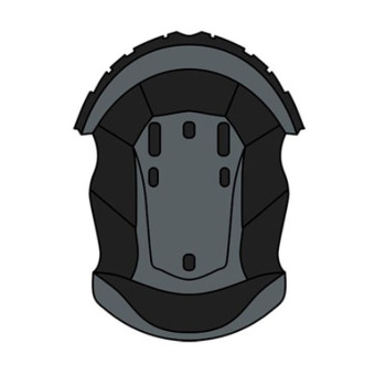 Helmet Padding Airoh Mathisse II inner liner Helmet Padding Airoh Mathisse II inner liner