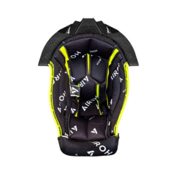 Helmet Padding Airoh Black inner liner with black Twist 3 support Helmet Padding Airoh Black inner liner with black Twist 3 support