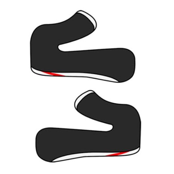 Helmet Padding Airoh Pair of GP 800 cheekpads