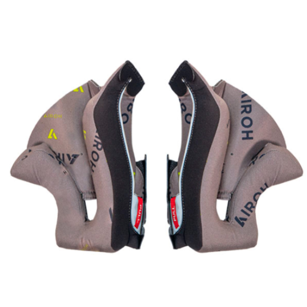 Helmet Padding Airoh Pair of Twist 3 grey cheekpads