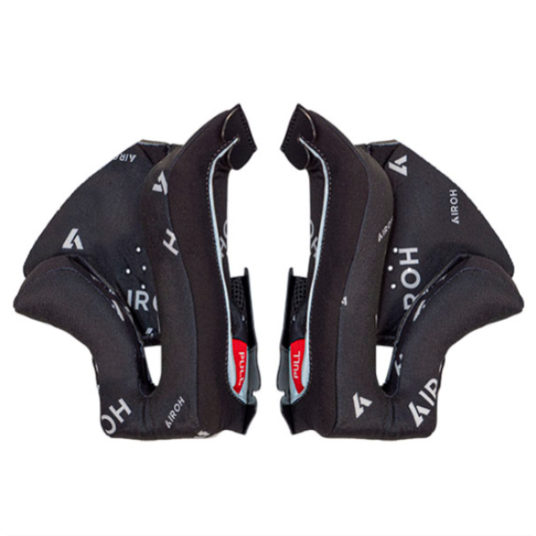 Helmet Padding Airoh Pair of black Twist 3 cheekpads Helmet Padding Airoh Pair of black Twist 3 cheekpads