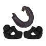 Helmet Padding Bell Pair of TX-501 Black Cheekpads and Neckbraces
