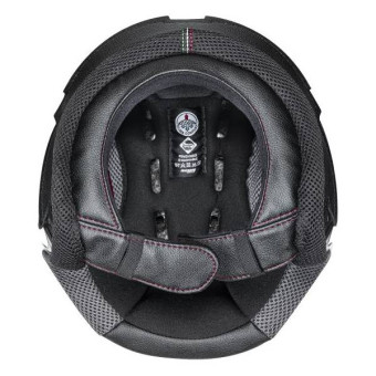 Helmet Padding Nolan Full liner set Black Red N21 - N21 Visor Helmet Padding Nolan Full liner set Black Red N21 - N21 Visor