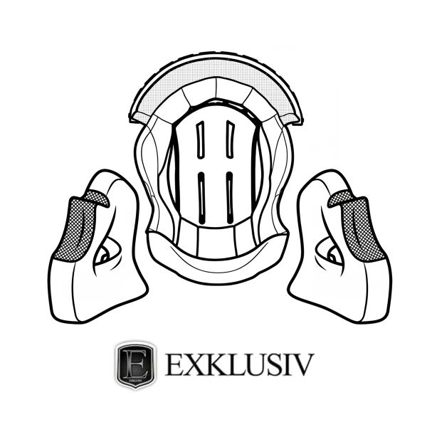 Helmet Padding Exklusiv Smart 2 full liner set