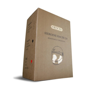 HEDON Pair of thick cheekpads Heroine Racer Black