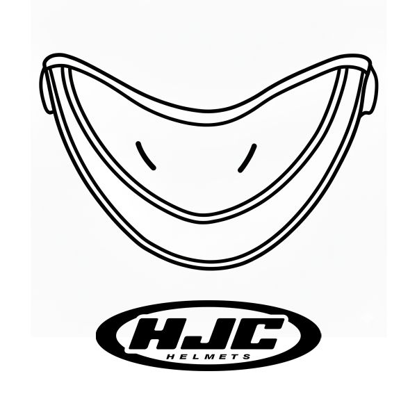 Helmet Padding HJC RPHA 90 S Carbon chin curtain