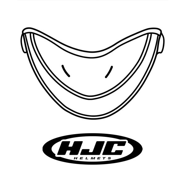 Helmet Padding HJC RPHA 90 S chin curtain
