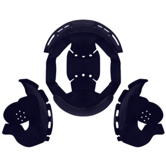Helmet Padding LS2 Full liner set Blue Fast II MX708