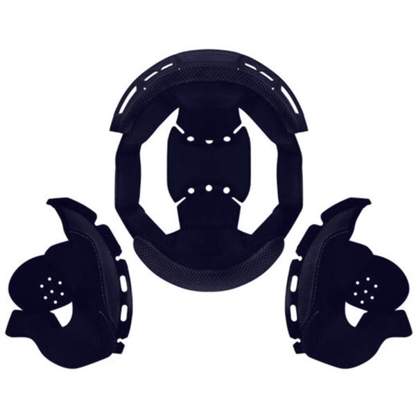 Helmet Padding LS2 Full liner set Blue Fast II MX708
