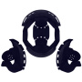 Helmet Padding LS2 Full liner set Blue Fast II MX708