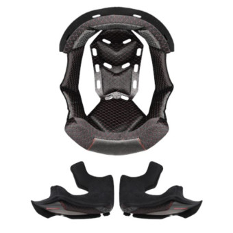 Helmet Padding LS2 Explorer MX701 Carbon full liner set Helmet Padding LS2 Explorer MX701 Carbon full liner set