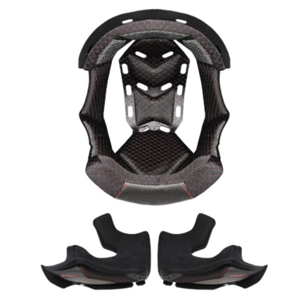 Helmet Padding LS2 Explorer MX701 Carbon full liner set Helmet Padding LS2 Explorer MX701 Carbon full liner set