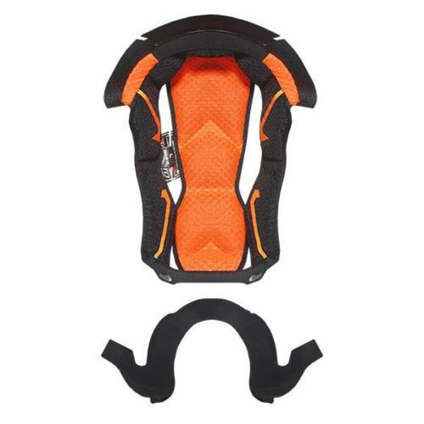 Helmet Padding LS2 Full liner set orange X-Force MX703 Helmet Padding LS2 Full liner set orange X-Force MX703