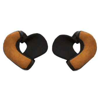 Helmet Padding Nexx X.G20 Black Camel Pair of Cheekpads