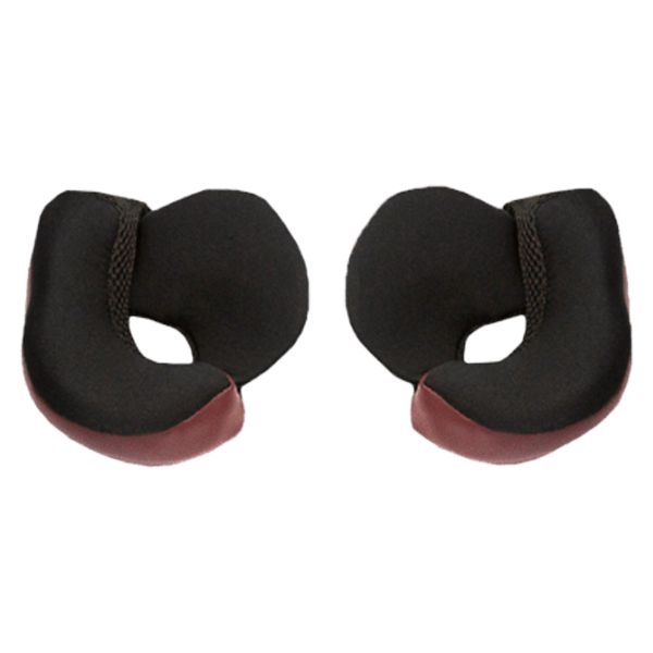 Helmet Padding Nexx X.G20 Burgundy Pair of Cheekpads Helmet Padding Nexx X.G20 Burgundy Pair of Cheekpads