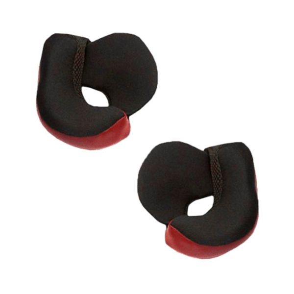 Helmet Padding Nexx Pair of X.G30 Black Red Cheekpads