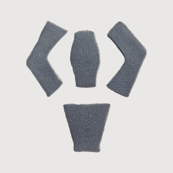 Helmet Padding Nolan Size Adjustment Kit - 5mm X-904 Ultra Carbon