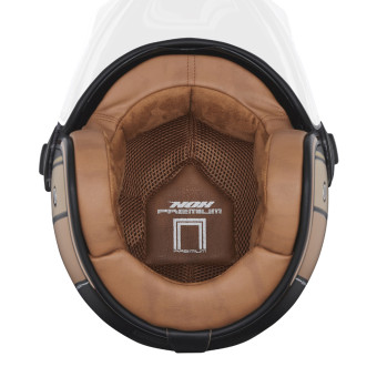 Helmet Padding NOX Heritage brown full liner set 22.06