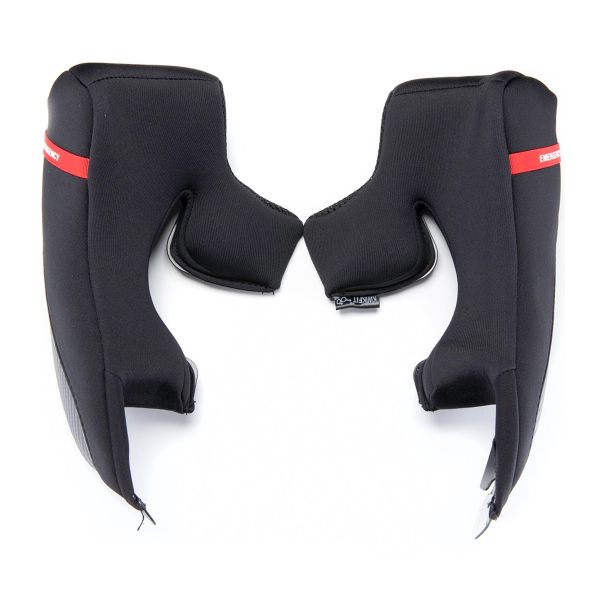 Helmet Padding Scorpion Pair of EXO-HX1 Carbon Gold cheekpads