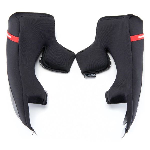 Helmet Padding Scorpion Pair of Exo 530 Air pattern cheekpads