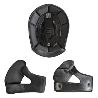 Helmet Padding SHOT Full liner set black Furious 22.06 Helmet Padding SHOT Full liner set black Furious 22.06