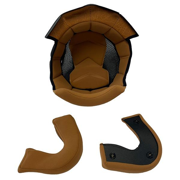 Helmet Padding Stormer Prime Brown full liner set