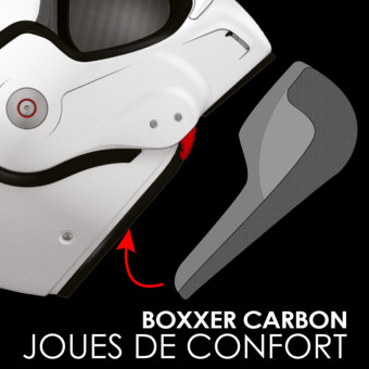 Helmet Padding Roof Pair Of Cheekpads Boxxer Carbon Helmet Padding Roof Pair Of Cheekpads Boxxer Carbon