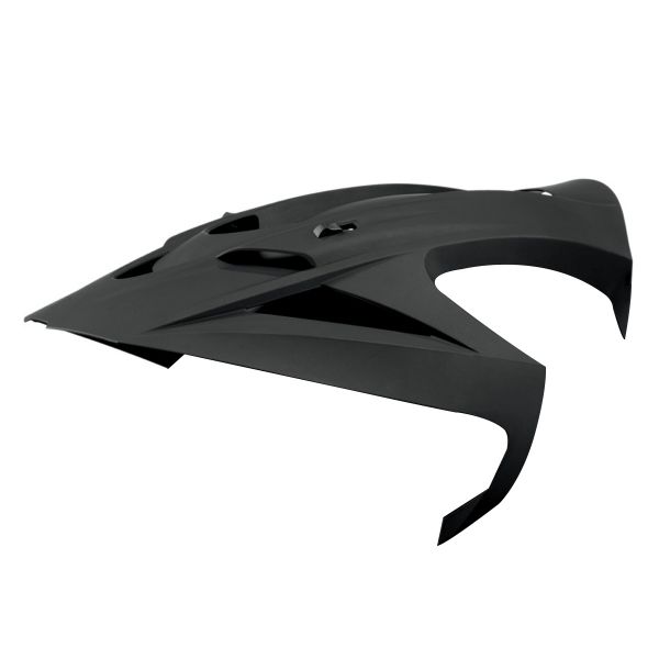 Helmet Spares ICON Peak Variant Solid Black Rubatone