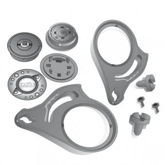 Helmet Spares Shark Mounting Kit RSF