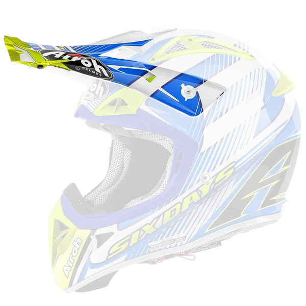 Helmet Spares Airoh Aviator 2.1 Six Days 2015 Peak