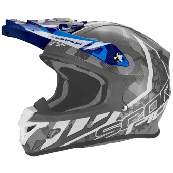 Helmet Spares Scorpion VX-21 Furio Blue White Peak