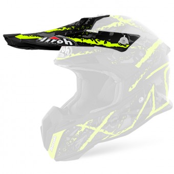 Helmet Spares Airoh Terminator 2.1 Peak Yellow Black Mat Helmet Spares Airoh Terminator 2.1 Peak Yellow Black Mat