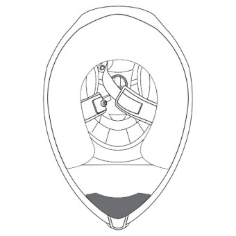 Helmet Spares AGV Chin curtain Compact ST - Numo Evo ST