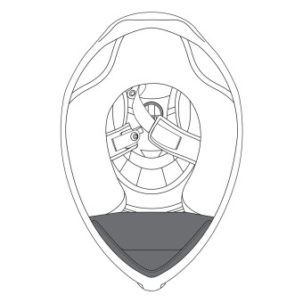 Helmet Spares AGV Chin curtain K5 S Helmet Spares AGV Chin curtain K5 S