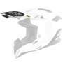 Helmet Spares Airoh Aviator 3 White Gloss cap