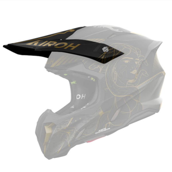 Helmet Spares Airoh Twist 3 Titan matt peak