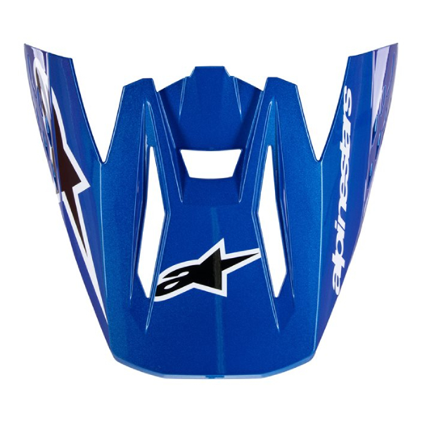 Helmet Spares Alpinestars S-M5 22.06 Corp Blue glossy peak
