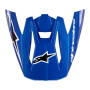 Helmet Spares Alpinestars S-M5 22.06 Corp Blue glossy peak
