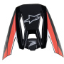 Helmet Spares Alpinestars Cap S-M5 22.06 Honda Black red glossy