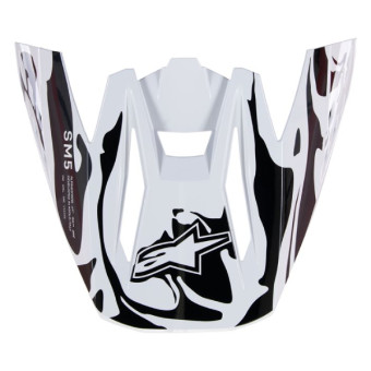 Helmet Spares Alpinestars Peak S-M5 22.06 Mineral Cool gray dark gray glossy