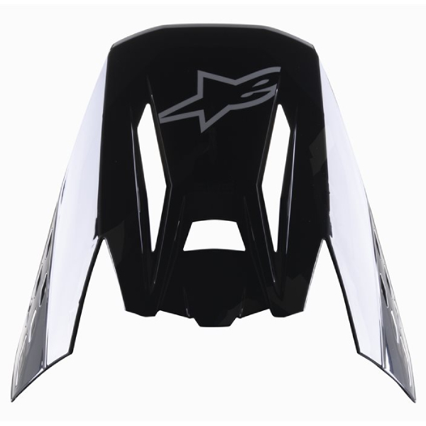 Helmet Spares Alpinestars S-M5 Rover Black anthracite camo glossy peak Helmet Spares Alpinestars S-M5 Rover Black anthracite camo glossy peak