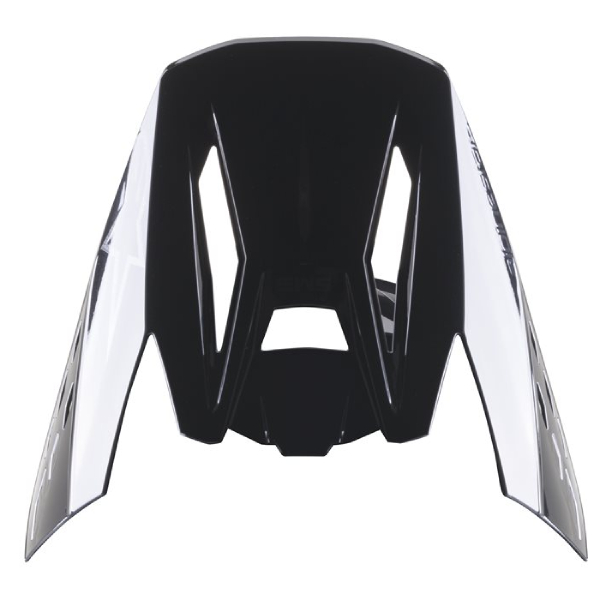 Helmet Spares Alpinestars S-M5 Scout Black silver glossy peak Helmet Spares Alpinestars S-M5 Scout Black silver glossy peak